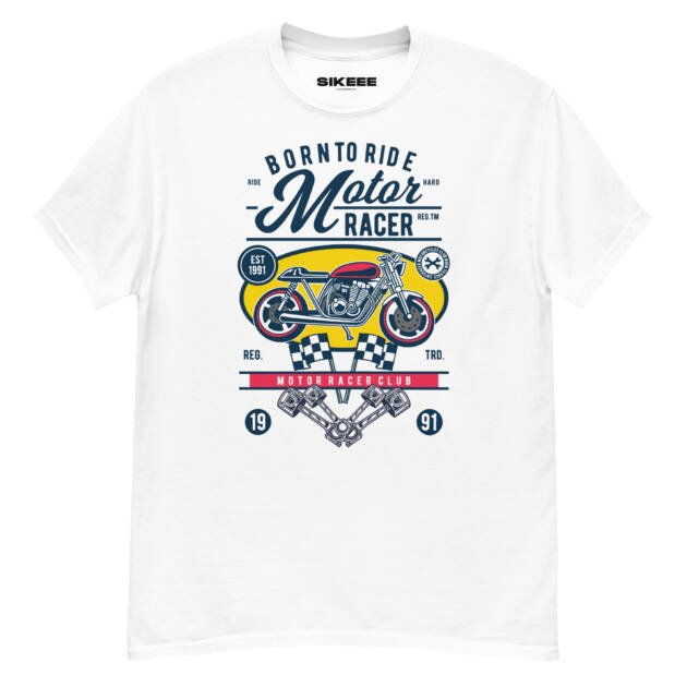 Motor Racer Unisex classic t shirt