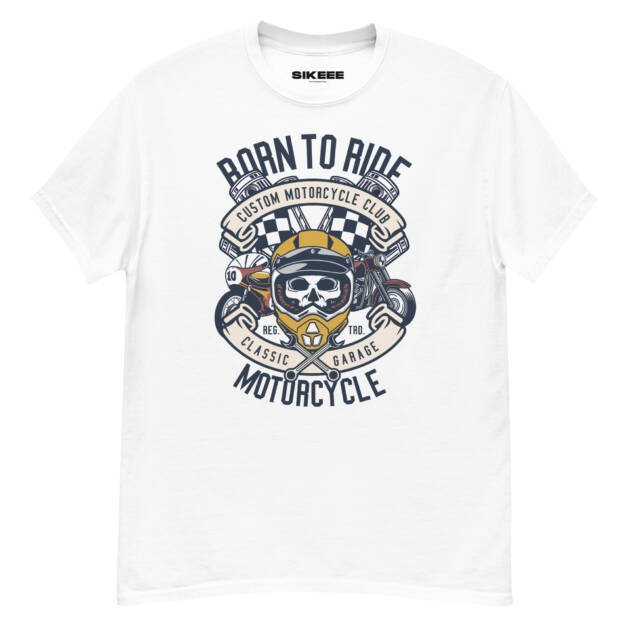 Custom Motorcycle Club Unisex classic t shirt
