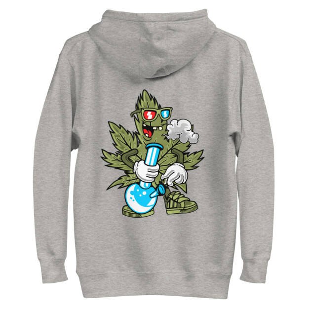Pot smoker - Backside printed - Unisex Hoodie
