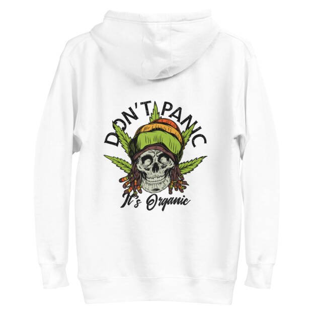 DON’T PANIC IT’S ORGANIC - Backside Printed - Unisex Hoodie