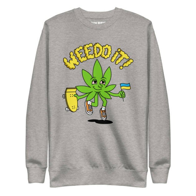 Weedo it! Unisex Premium Sweatshirt
