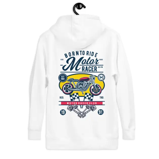 Born to Ride - Backside printed Unisex Hoodie