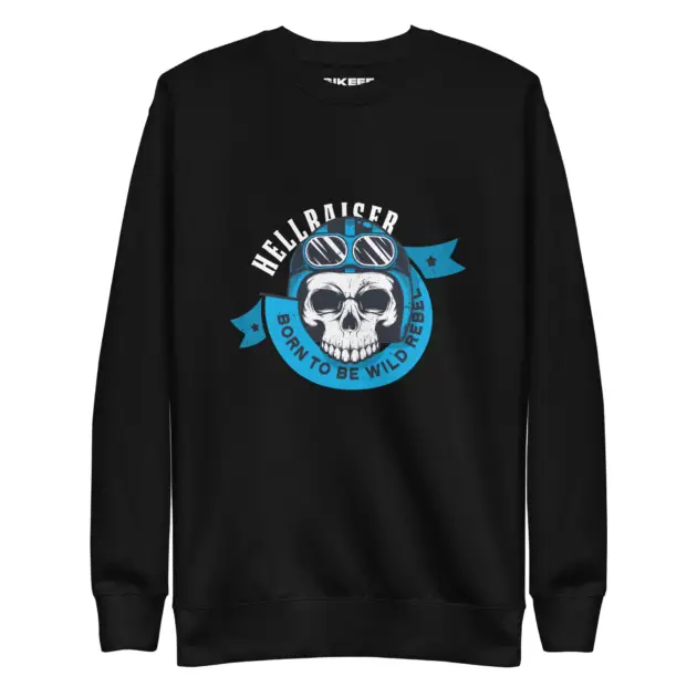 Born to be wild rebel Unisex Premium Sweatshirt