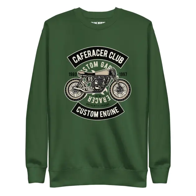 Caferacer Club Unisex Premium Sweatshirt