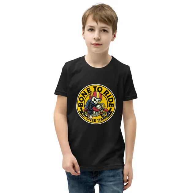 Born to Ride - Unisex Youth Short Sleeve T-Shirt
