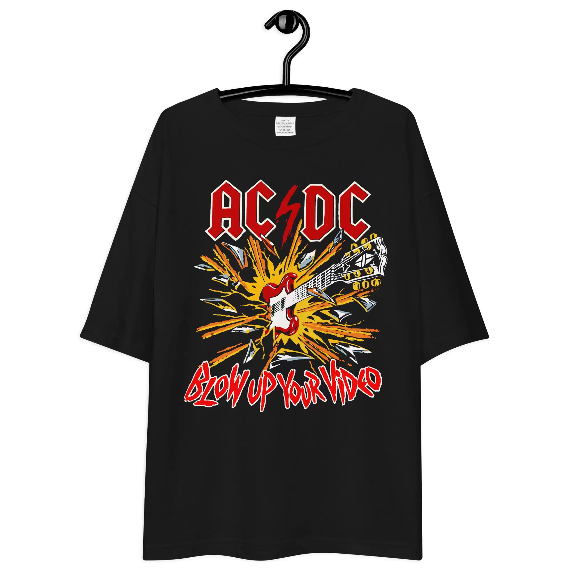 AC DC - Women oversized t-shirt - Sikeee