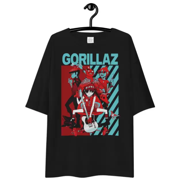 Gorillaz- Womens oversized t-shirt