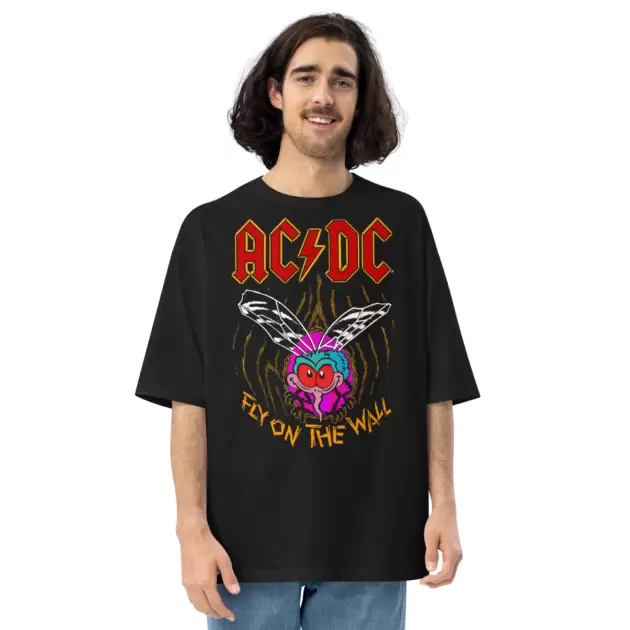 AC DC - men oversized t-shirt